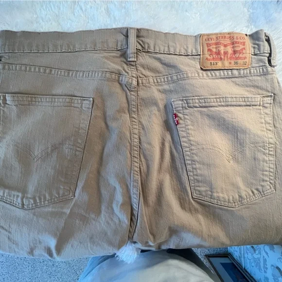 Mens Levis 513 Straight leg jeans - Picture 7 of 11
